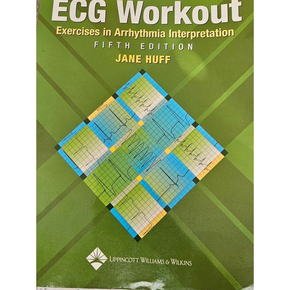 ECG Workout : Exercises in Arrhythmia Interpretation by Jane Huff (2005,...